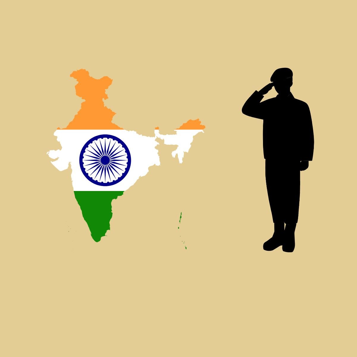 In salute to the Indian Armed Forces